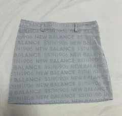 NBG ニューバランスゴルフ 総柄 スウェットスカート 1サイズ