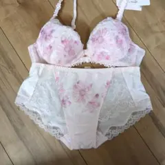 フロラーレ バイ トリンプ514ブラジャーショーツセット ピンクB75-M