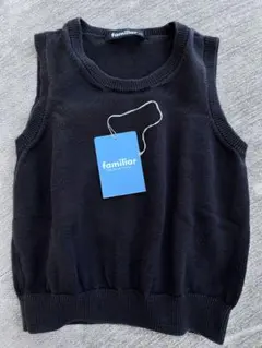 familiar ファミリア 濃紺ベスト 100cm