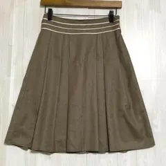 blackwatch プリーツスカート　ひざ丈　64-91