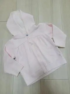 PETIT BATEAU ピンク パーカー 12m