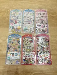 【正規品】 ドロップジェリーシール サンリオ 6点セット