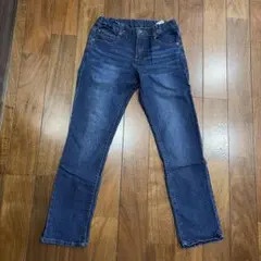 トップバリュ　デニム　長ズボン 150cm ウエストゴム