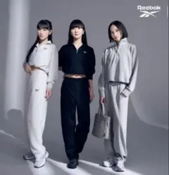 Reebok ハーブジップ　ジャージ　スウェット L Perfumeしまむら