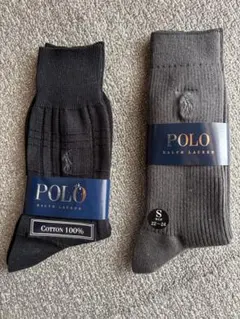 Polo Ralph Lauren メンズソックス２足セット【未使用新品】