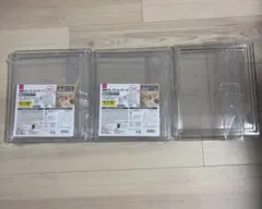 DAISO 透明コレクションケース 組み立てタイプ 3個