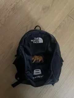 THE NORTH FACE 黒 リュック クマ刺繍