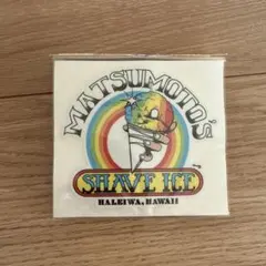Matsumoto's Shave Ice ステッカー