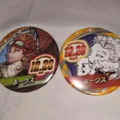 ヒロアカ ホークス バースデー缶バッジ 2022＆2023