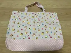 スイーツ柄トートバッグ おけいこバッグ 自宅保管品 未使用品