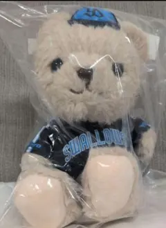 東京ヤクルトスワローズ　テディベア　2025　CREWユニフォーム