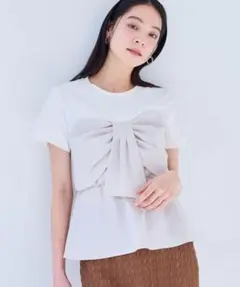 VIS ねじりリボンTシャツドッキングプルオーバー