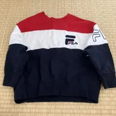 FILA 長袖 Tシャツ サイズ100 赤/白/紺