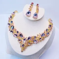 社交ダンス ネックレス ピアス アクセサリーセット アクセサリー ベリーダンス