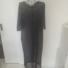 シースルー メッシュ ワンピース