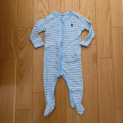 Polo Ralph Lauren ストライプロンパース 9M75cm