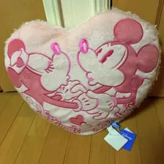 ディズニーハート型クッション