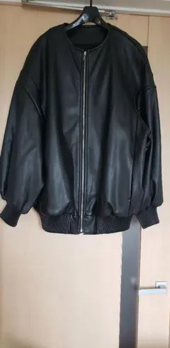 美品！SLY フェイクレザージャケット　 ボンバージャケット ブルゾン