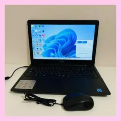 Y261 DellノートパソコンSSDメモリ8G高速Windows11オフィス付のサムネイル