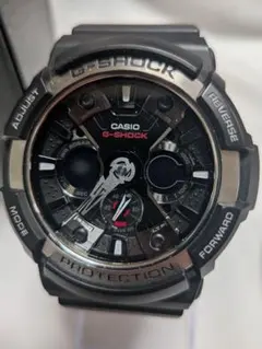 CASIO G-SHOCK GA-200　ブラック/シルバー