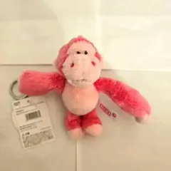 NICI ニキ キーリング グリッターハート ゴリラ ピンク 限定品 - メルカリ
