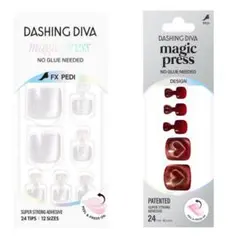 DASHING DIVA Magic Press ペディチップ 2点セットのサムネイル