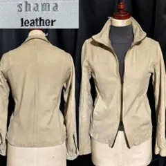 shama シャマ 定価5万円程 牛革 レザージャケット ライダース 日本製38