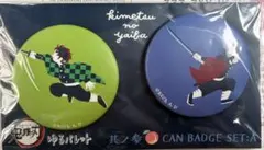 鬼滅の刃　缶バッジセット　ゆるパレット　炭治郎、義勇