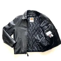美品 ハーレーダビッドソン レザージャケット シングルライダース