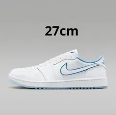 NIKE AIR JORDAN 1 LOW GOLF レジェンドブルー 27