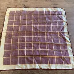 ヴィンテージ　ラルフローレン シルク100% スカーフ