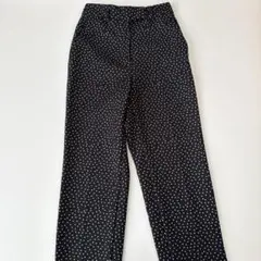 MilaOwen 後ろゴムテーパードパンツ ドット柄
