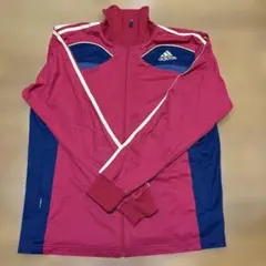 希少　90s adidas ジップアップジャケット 赤 青