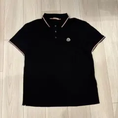 MONCLER ブラック ポロシャツ L