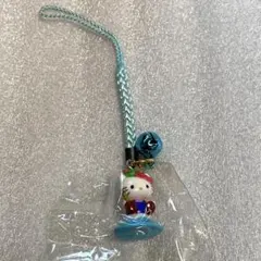 ハローキティ　　富士山　ストラップ　根付け　新品