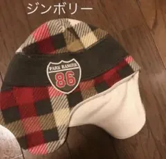 GYMBOREE 耳カバー付きチェック帽子 5-7のサムネイル
