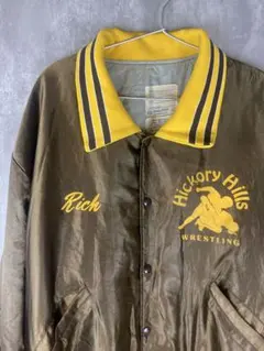 【USA製】DeLONG デロング スタジャン ビンテージ 80's 激シブ