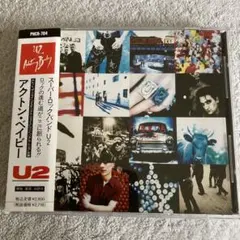 U2 /「Achtung Baby」日本盤　帯付　90年代ロックの金字塔
