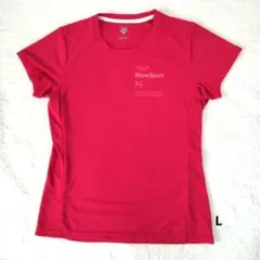 デサント Tシャツ ジム スポーツウエア レディース ピンクMoveSport