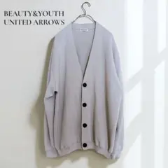 ビューティアンドユース【M】カーディガン Vネック 薄手 シンプル b125