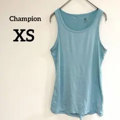 Champion【XS】C9タンクトップ 水色 吸汗速乾 ヨガ トレーニングのサムネイル
