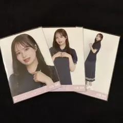 乃木坂46 生写真　ポロシャツワンピ　3種コンプ　佐藤璃果