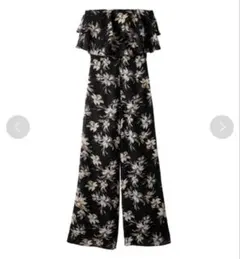 美品❤️eimyistoireエイミーイストワールフラワーフリルベアコンビネゾン