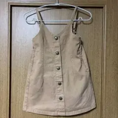 キッズ　110 ジャンバースカートbranshes くすみカラー