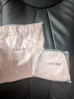 LANCOME ランコム ノベルティ 巾着 ポーチ 2点セット