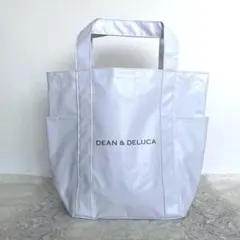 【未使用品】DEAN & DELUCA ホワイト　撥水　Ｌ トートバッグ