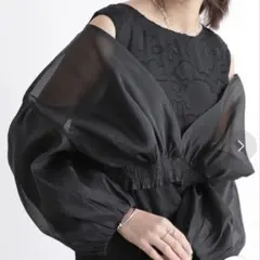 お値下げ　ボレロ　結婚式　パーティー　ブラック Mサイズ 長袖 トップス