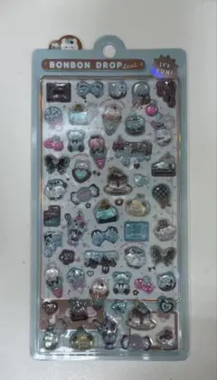 ま*ち様 新作 ボンボンドロップシール　ちょこみん チョコミント