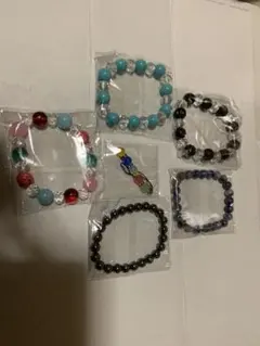 パワーストーン　ブレスレット　５個セット　おまけ付き