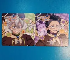 鬼滅の刃　不死川実弥＆玄弥　バレンタイン&ホワイトデー　コースター